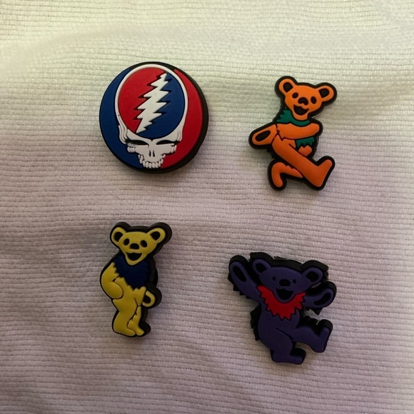 Grateful Dead Jibbitz croc charms NWOT - Picture 6 of 6